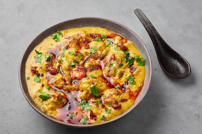 Pakode Wali Punjabi Kadhi – Traditional Punjabi Yogurt Curry with Fritters